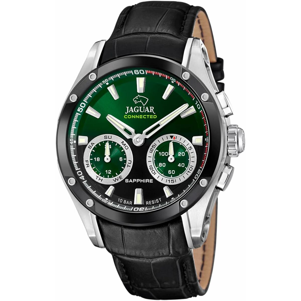 Herrklocka Jaguar J958/2 Svart Grön - 4