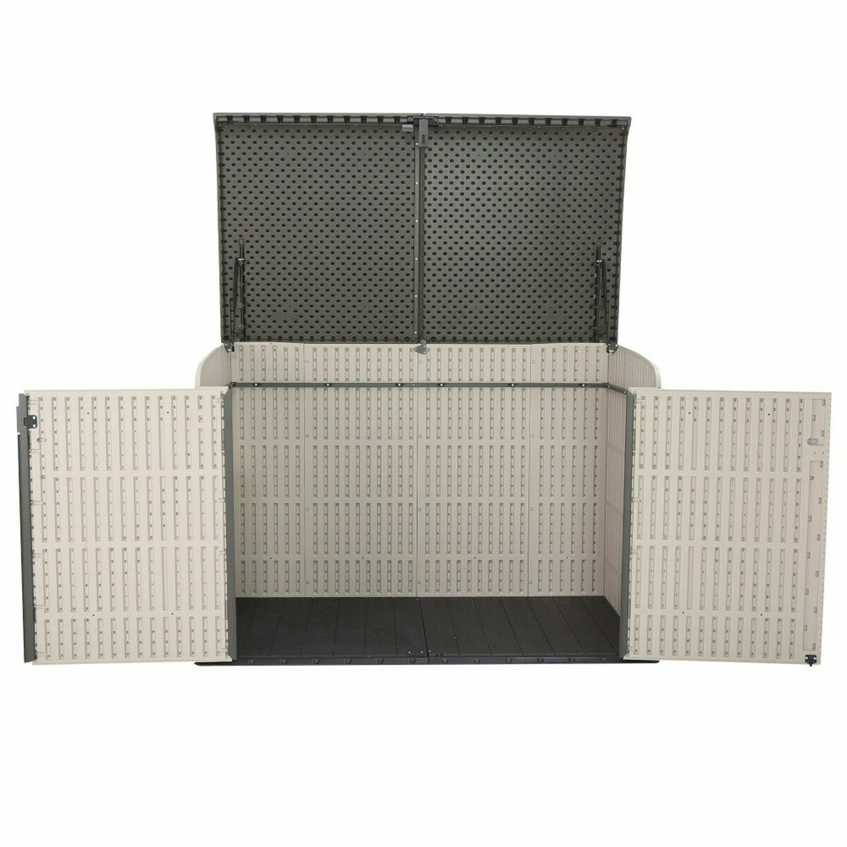 Skåp Lifetime Extern Horisontell Stål Plast 190 x 106 x 131 cm - 2