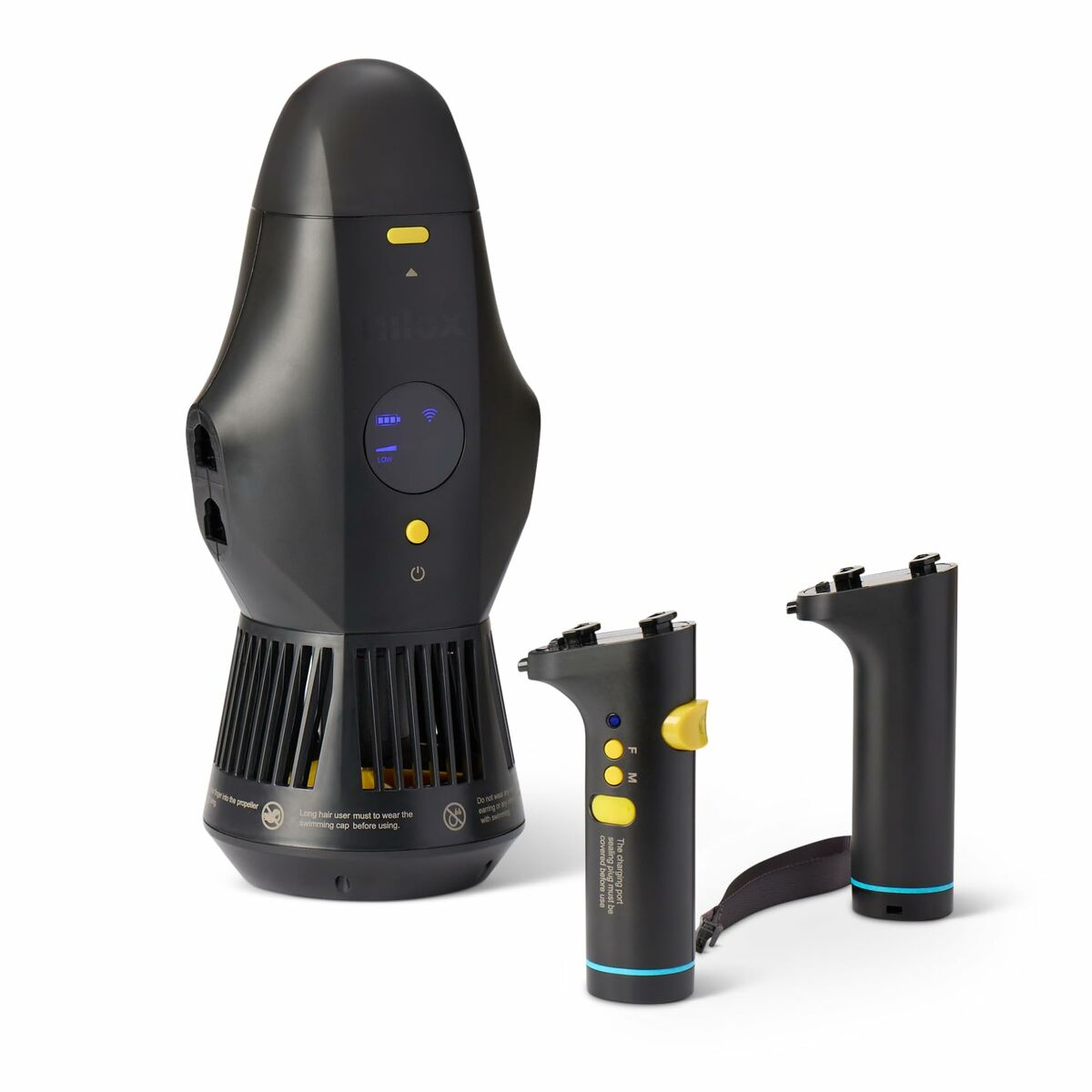 Automatiska poolrengöringsmedel Nilox NXWTRSCOOTERSUP Svart - 2