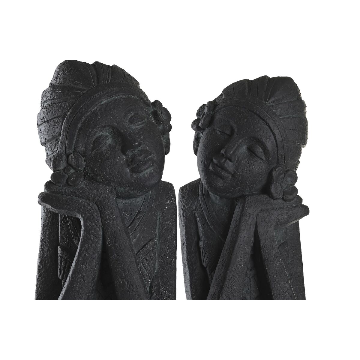 Prydnadsfigur DKD Home Decor Magnesium 21 x 20 x 97,5 cm (2 antal) - 2