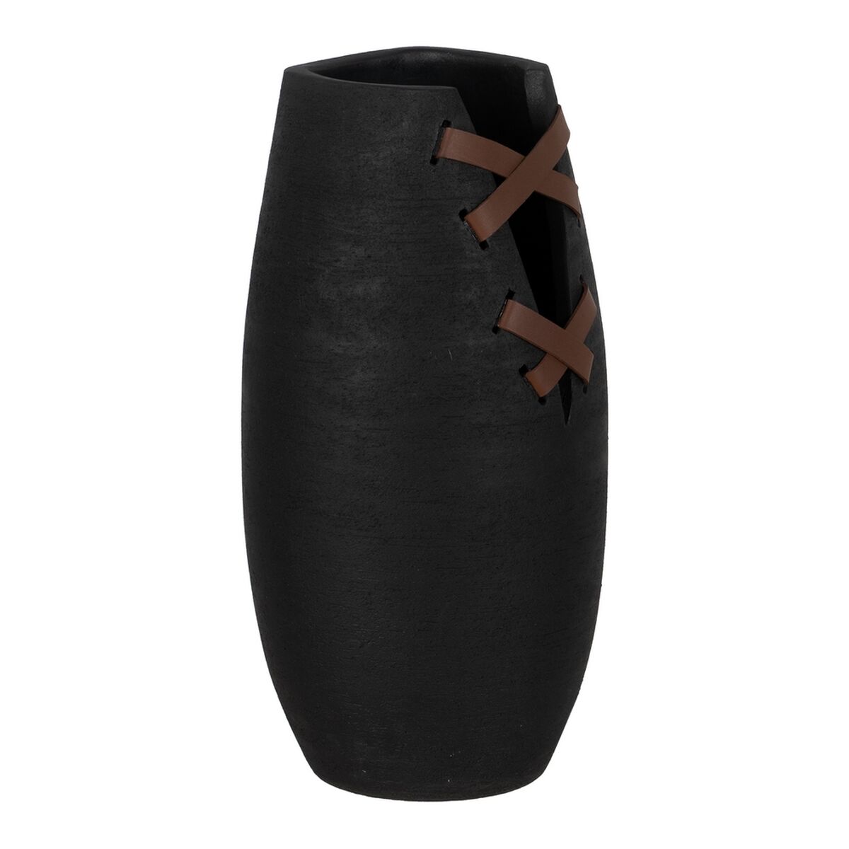 Vas Svart Keramik 20 x 20 x 41 cm - 2