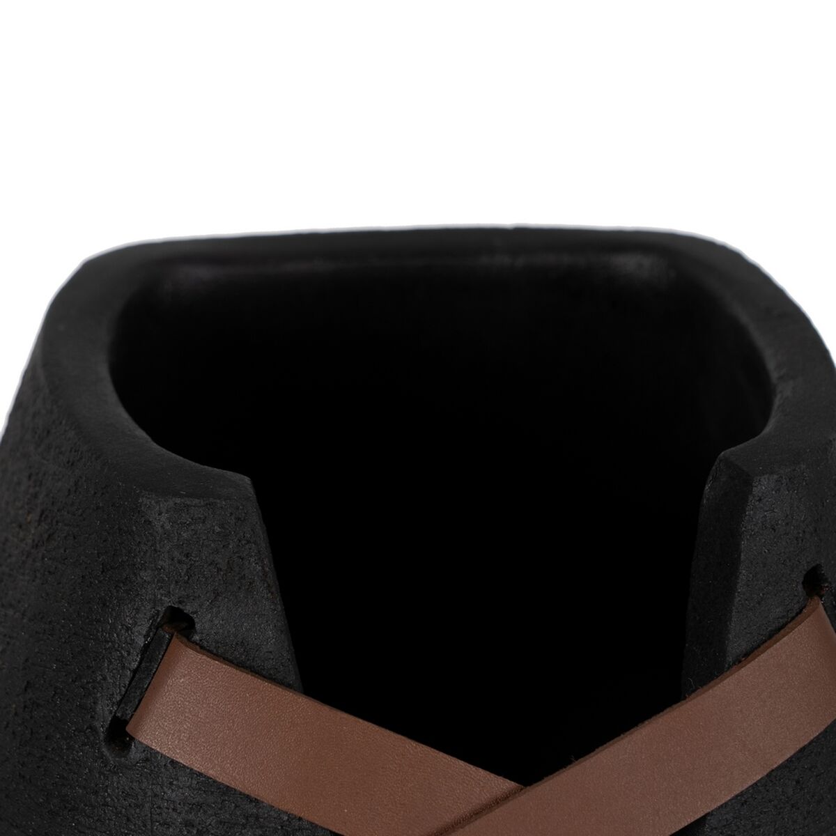 Vas Svart Keramik 20 x 20 x 41 cm - 3