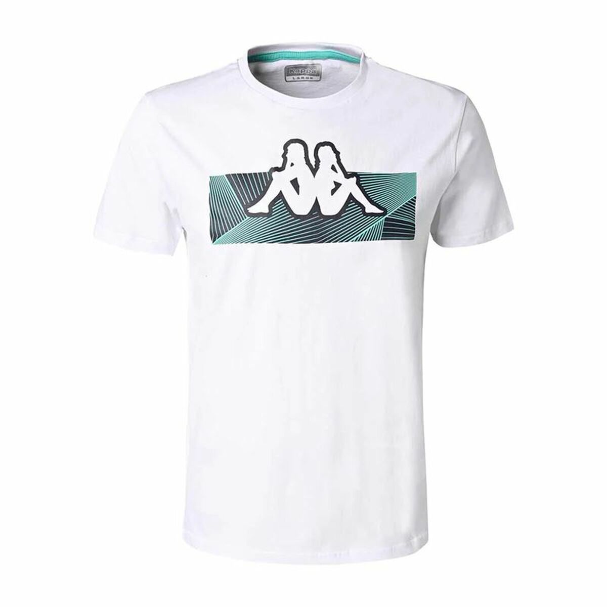 Barn T-shirt med kortärm Kappa Eryx  Vit