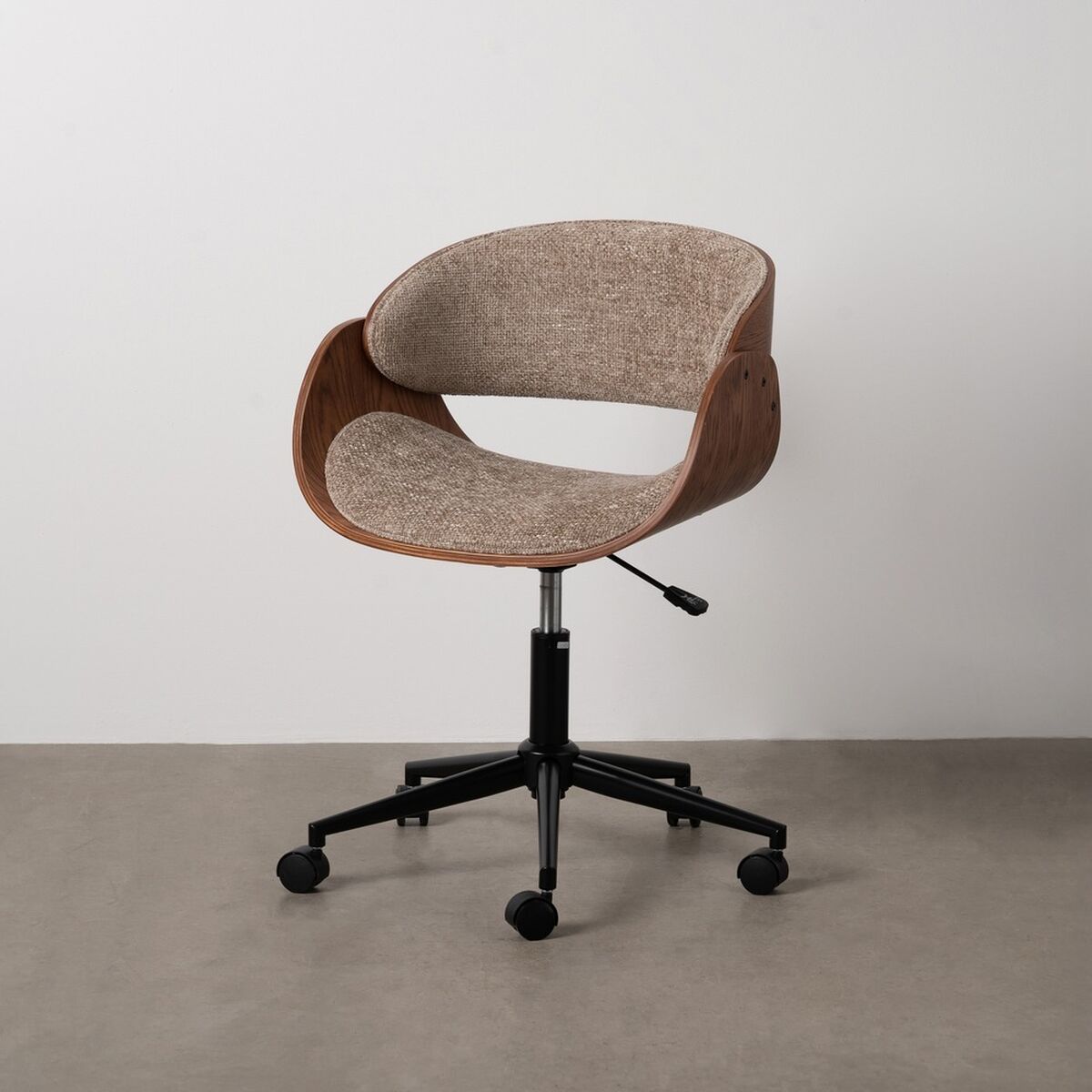 Kontorsstol Brun Svart Beige 59 x 64 x 88 cm - 2