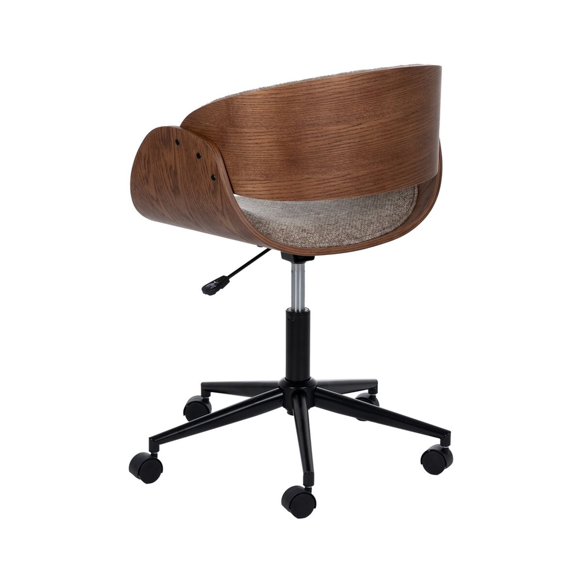 Kontorsstol Brun Svart Beige 59 x 64 x 88 cm - 4