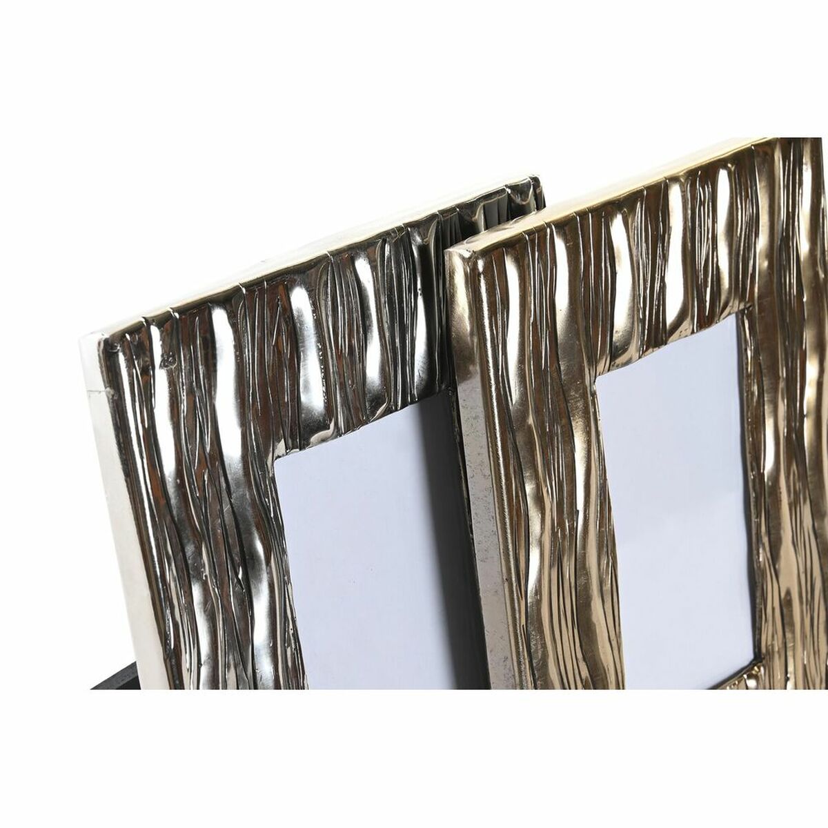 Fotoram DKD Home Decor Aluminium Glas Gyllene Modern 21 x 1 x 26 cm (2 antal) - 9