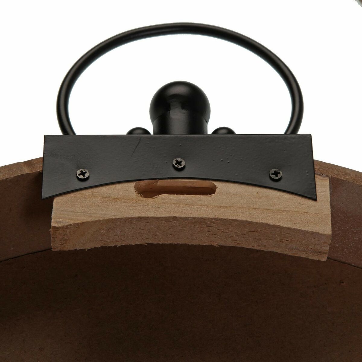 Väggklocka Versa Mapamundi 40 x 6,5 x 47 cm Trä MDF - 4