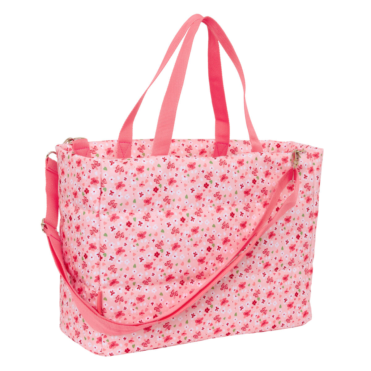 Väska Vicky Martín Berrocal In bloom Rosa 40 x 31 x 17 cm - 3