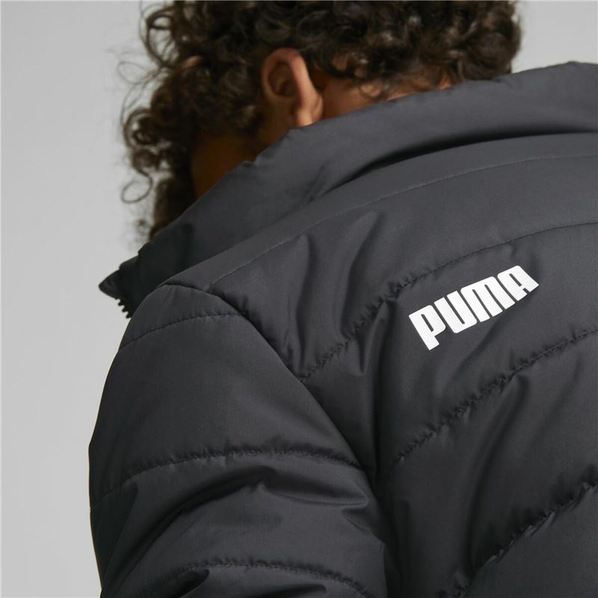 Sportjacka, Barn Puma Essentials Padded Svart - 7