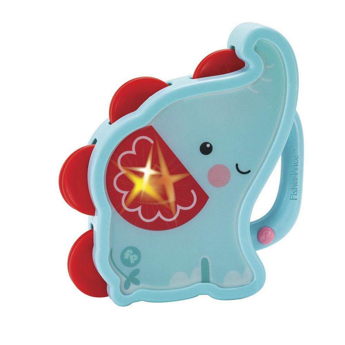 Musikalisk Leksak Fisher-Price Plast Interaktiv tamburin - 3