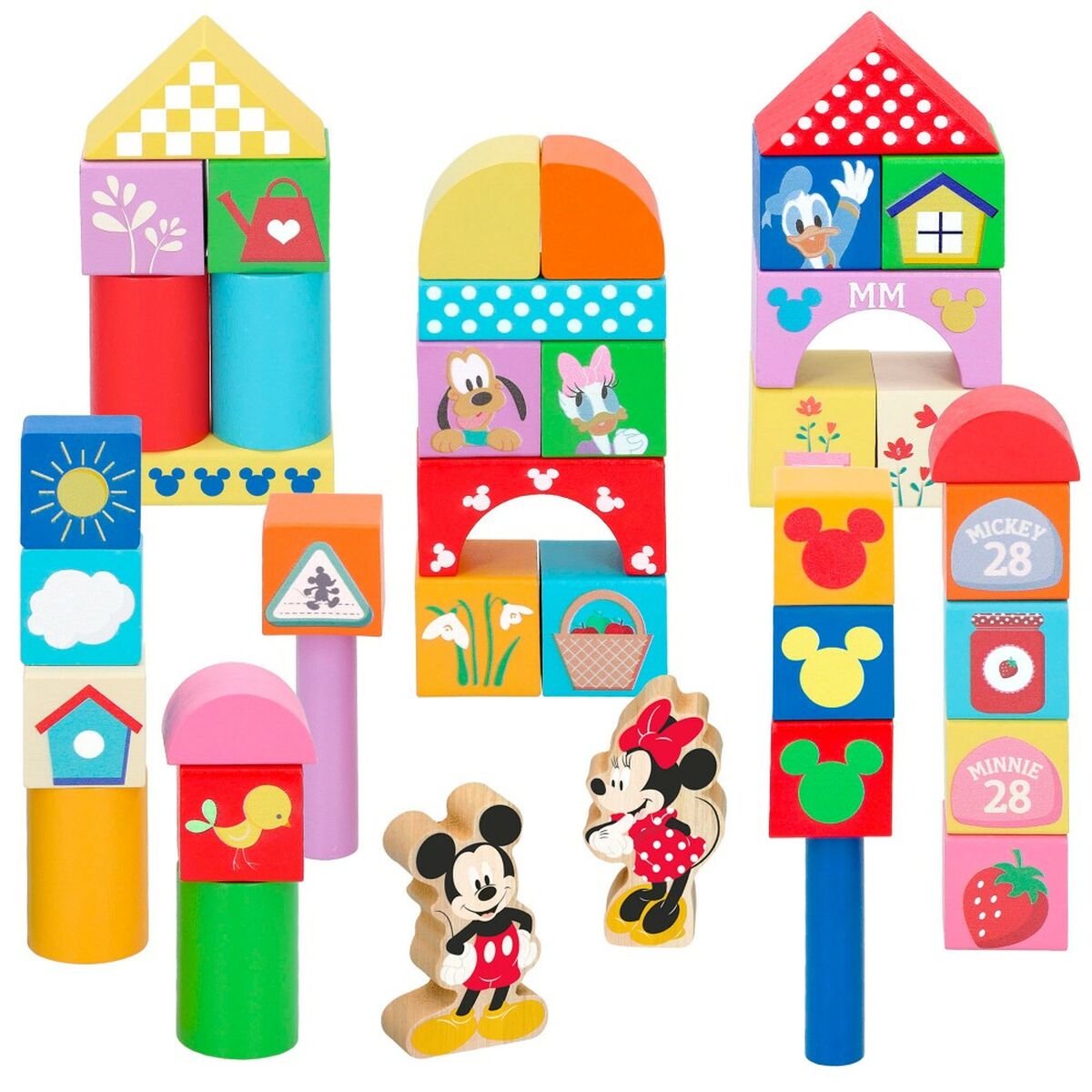 Byggsats Disney 40 Delar (6 antal) - 7