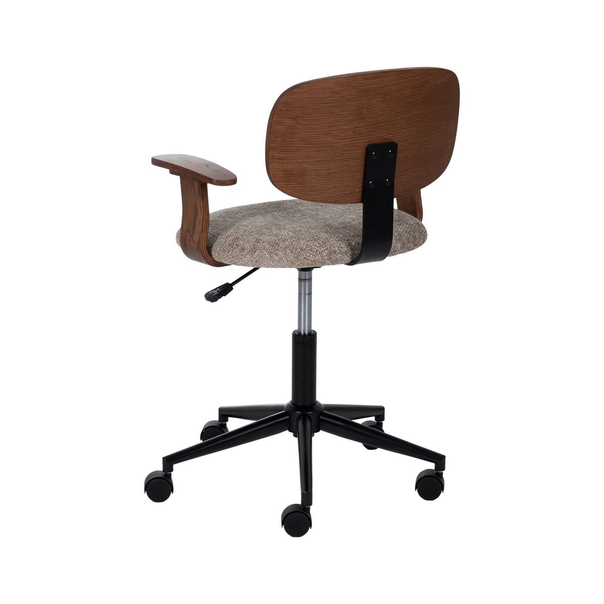 Kontorsstol Brun Svart Beige 60 x 60 x 89 cm - 4