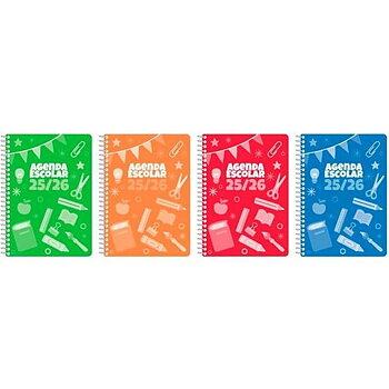Dagbok Didex A5 15 x 21 cm 2025-2026 (8 antal)