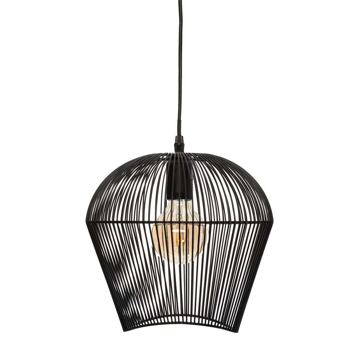 Taklampa Atmosphera Jena Svart 40W Metall (26 x 26 x 25 cm) - 2