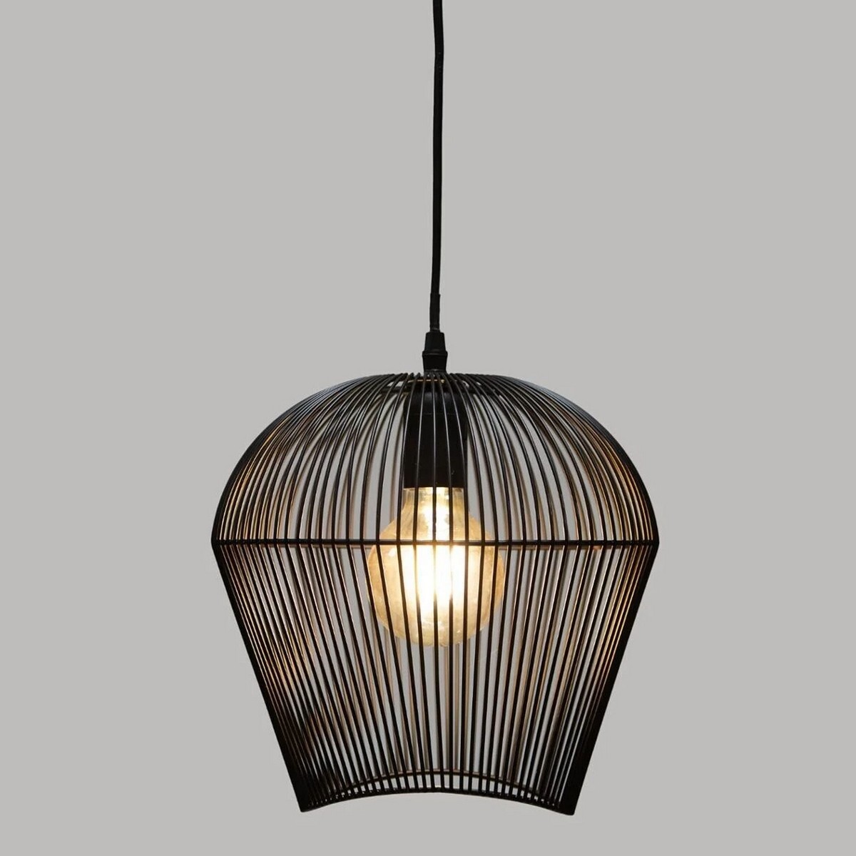 Taklampa Atmosphera Jena Svart 40W Metall (26 x 26 x 25 cm) - 7