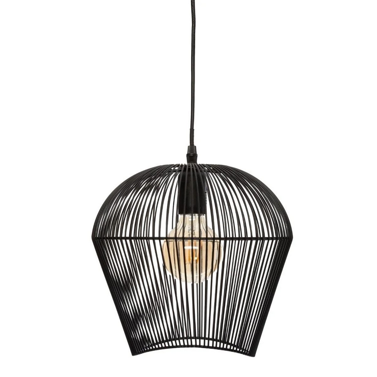 Taklampa Atmosphera Jena Svart 40W Metall (26 x 26 x 25 cm) - 5