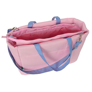 Väska Benetton Pink Rosa 40 x 31 x 17 cm