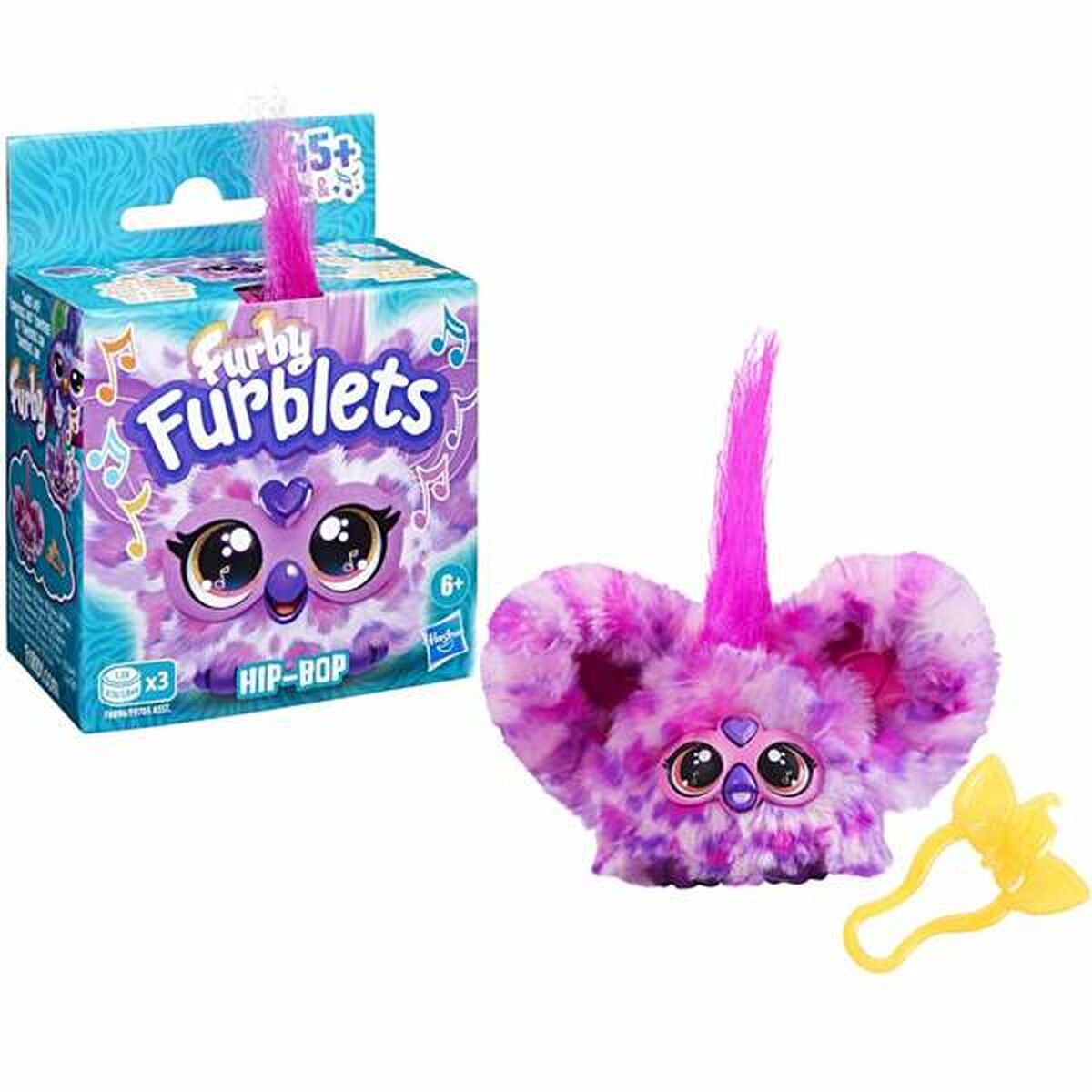 Mjukdjur med ljud Hasbro Furby Furblets 12 cm - 2