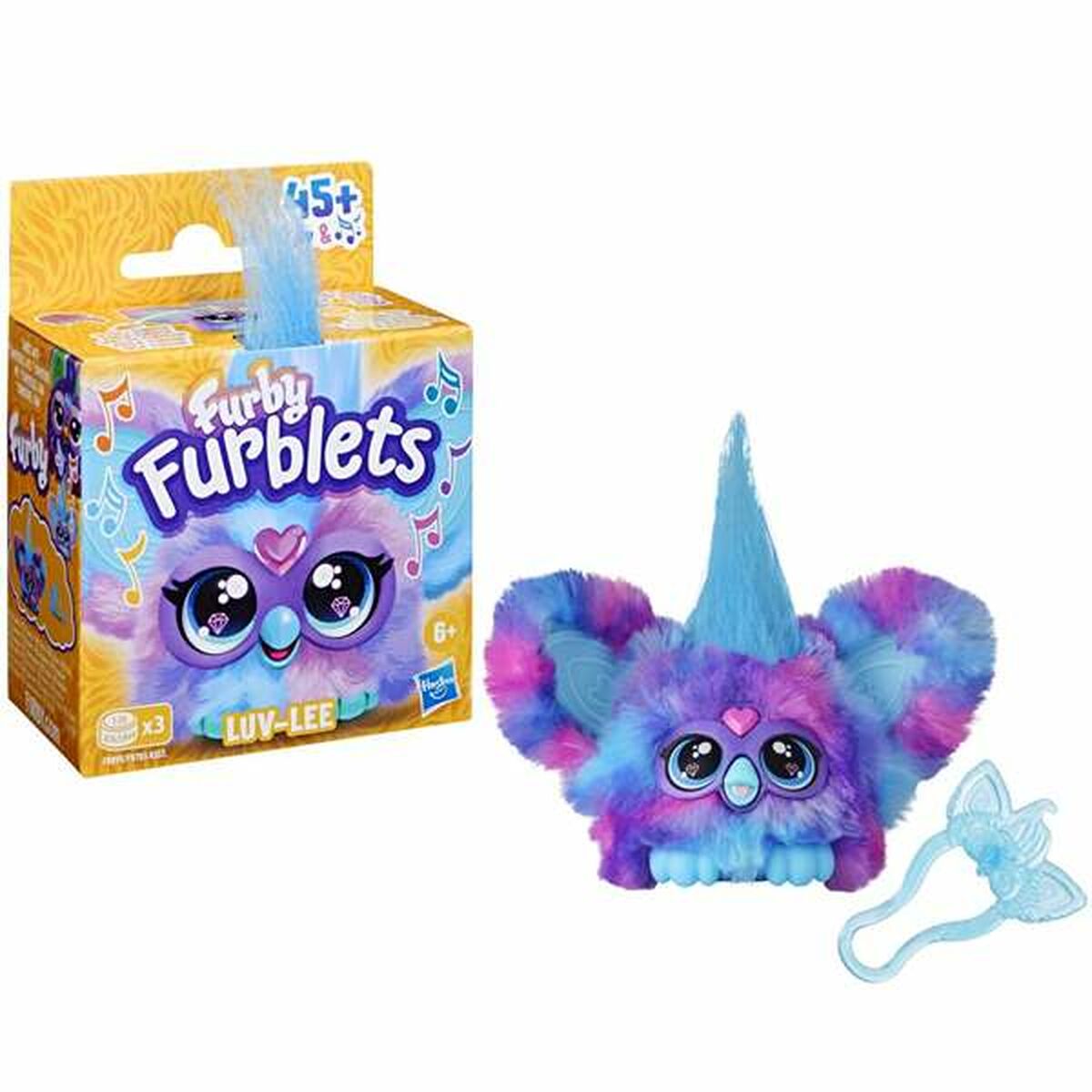 Mjukdjur med ljud Hasbro Furby Furblets 12 cm - 5