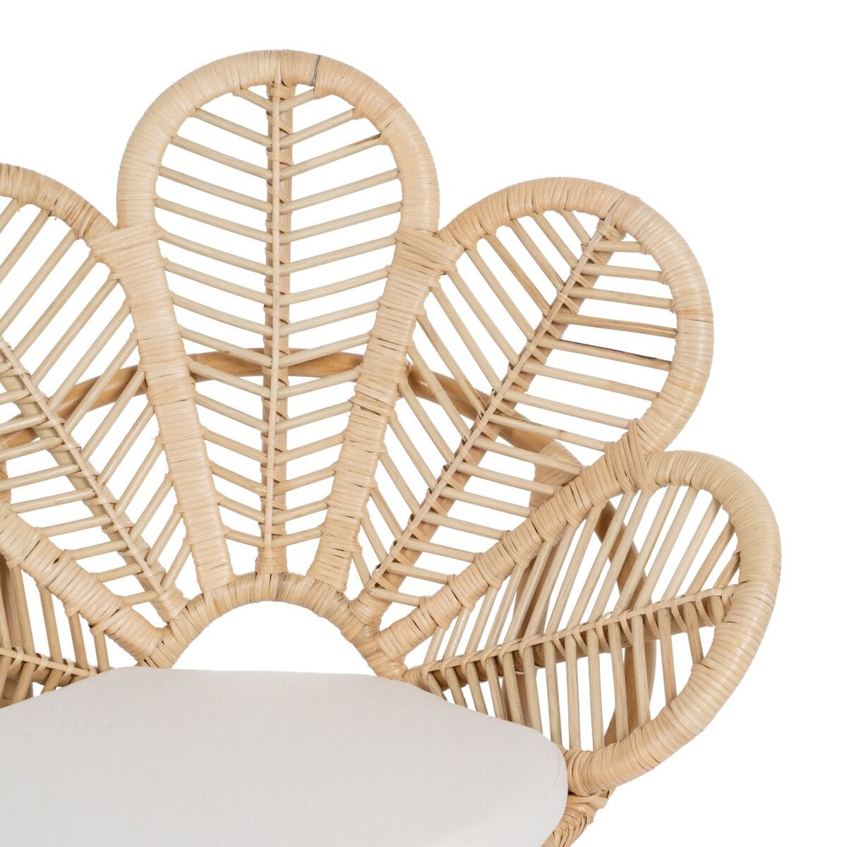 Matsalsstol Naturell Rattan 76 x 68 x 91 cm - 5