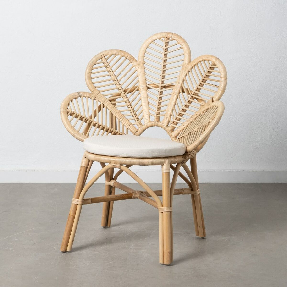Matsalsstol Naturell Rattan 76 x 68 x 91 cm - 2