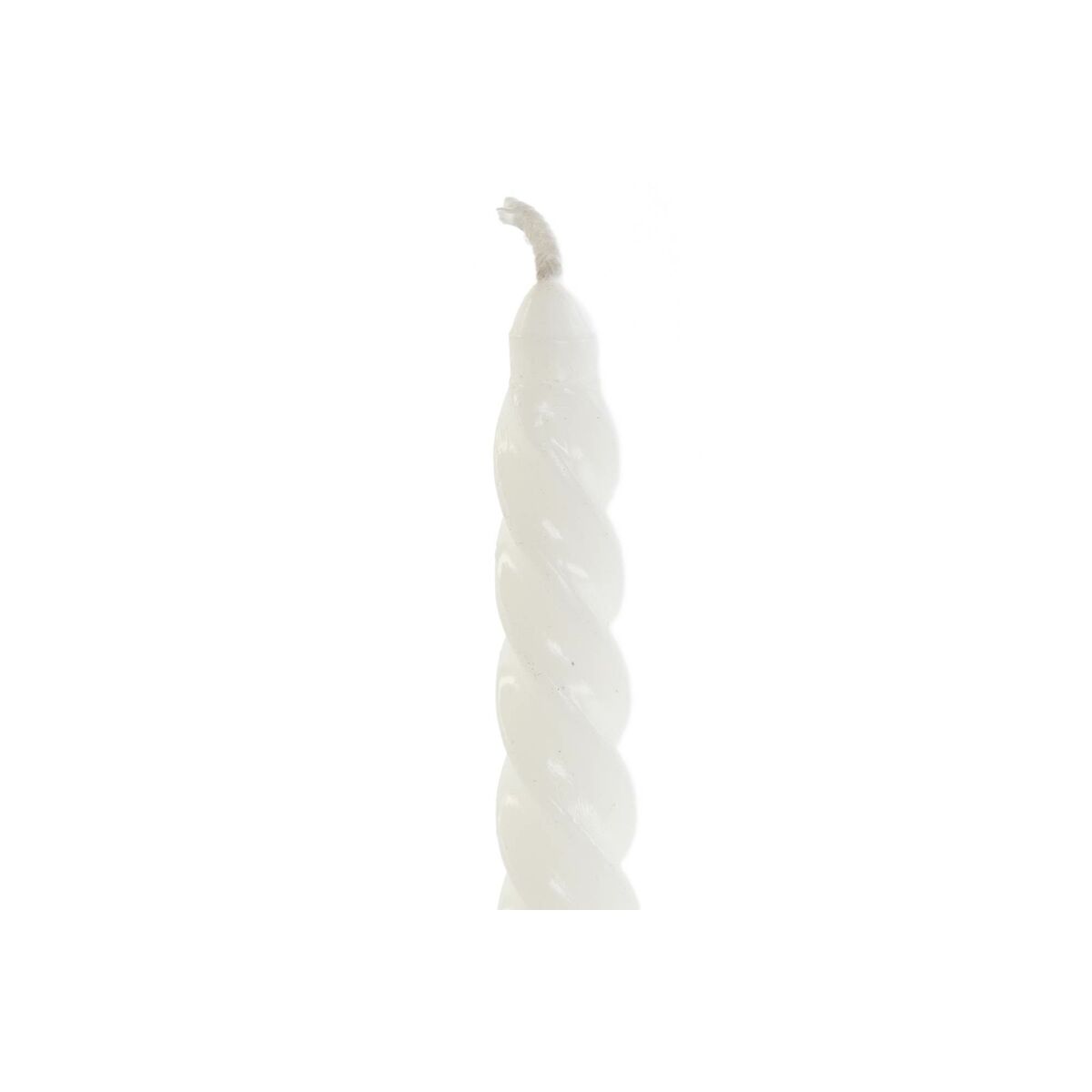 Set med levande ljus DKD Home Decor Dvobarvna 2 x 2 x 25 cm 2 x 2 x 20 cm 4 Delar (4 antal) - 5