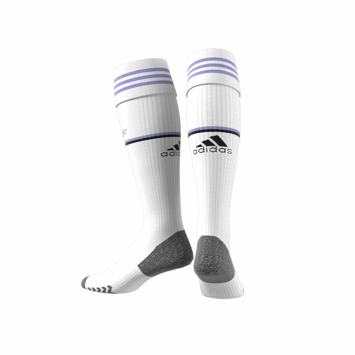 Fotbollsstrumpor för vuxna Adidas Real Madrid 22/23 Vit (46-48) - 3