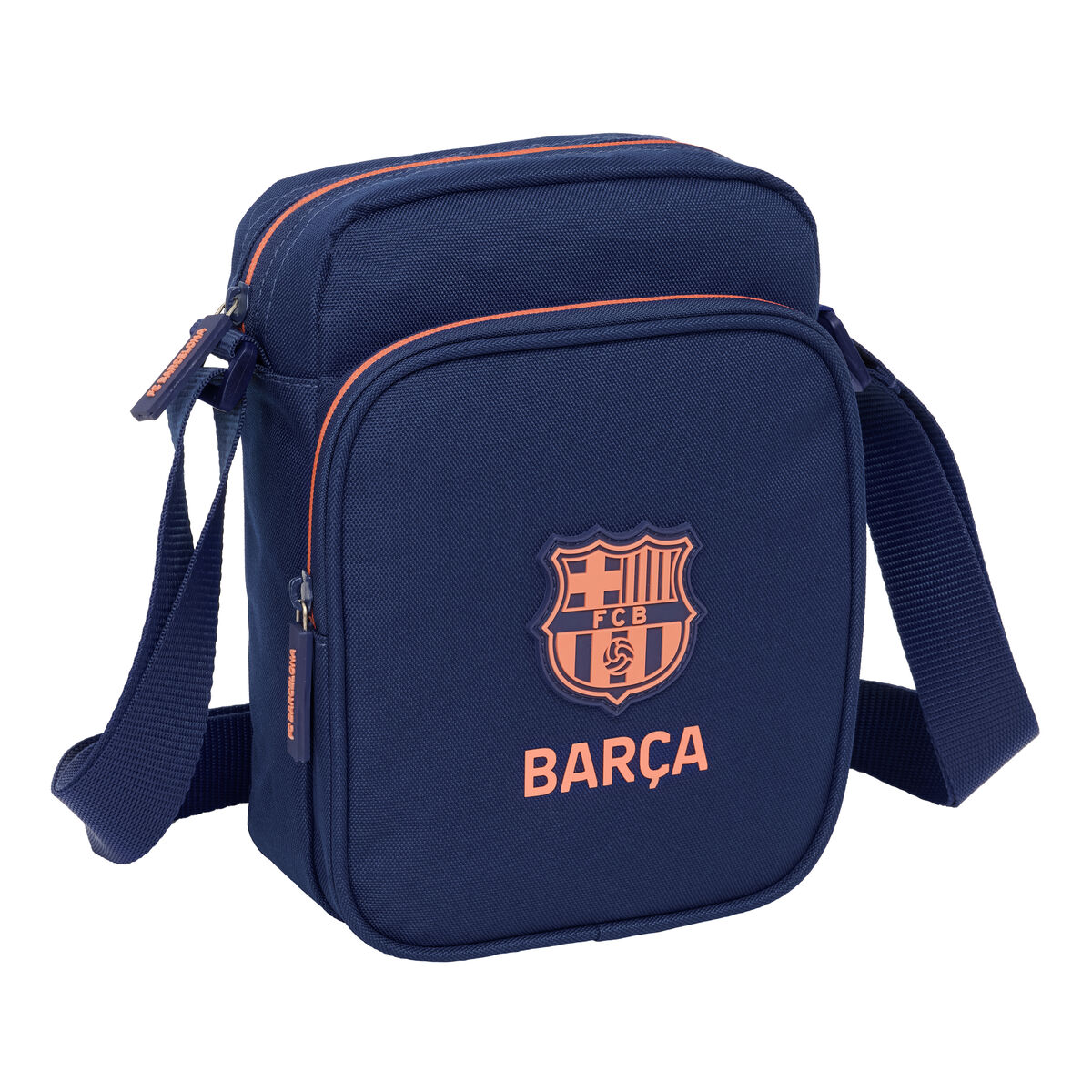Axelväska F.C. Barcelona Marinblå 16 x 22 x 6 cm