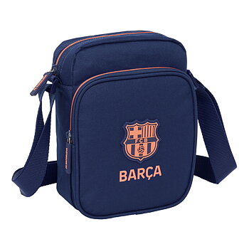 Axelväska F.C. Barcelona Marinblå 16 x 22 x 6 cm