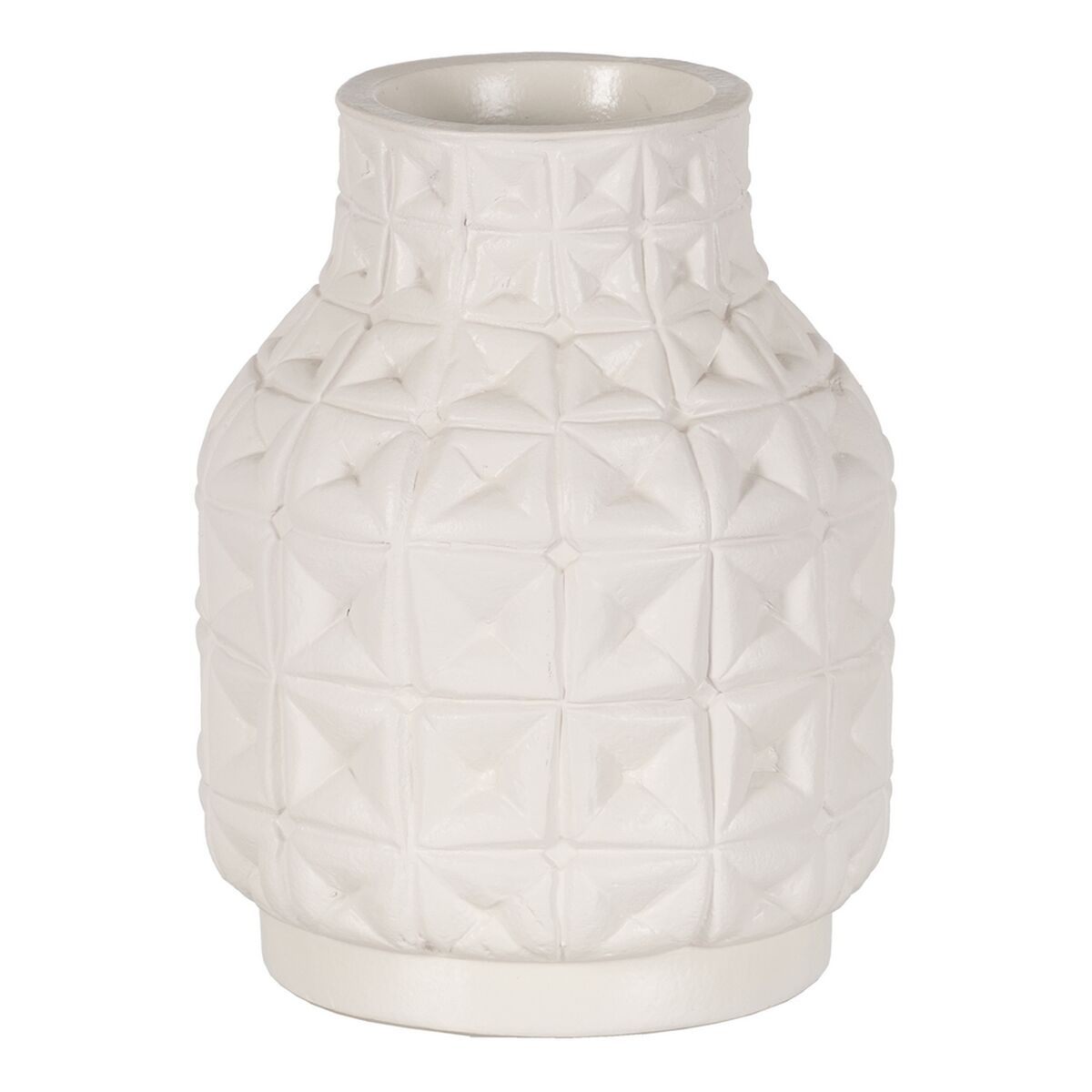 Vas Vit Keramik 22 x 22 x 28 cm