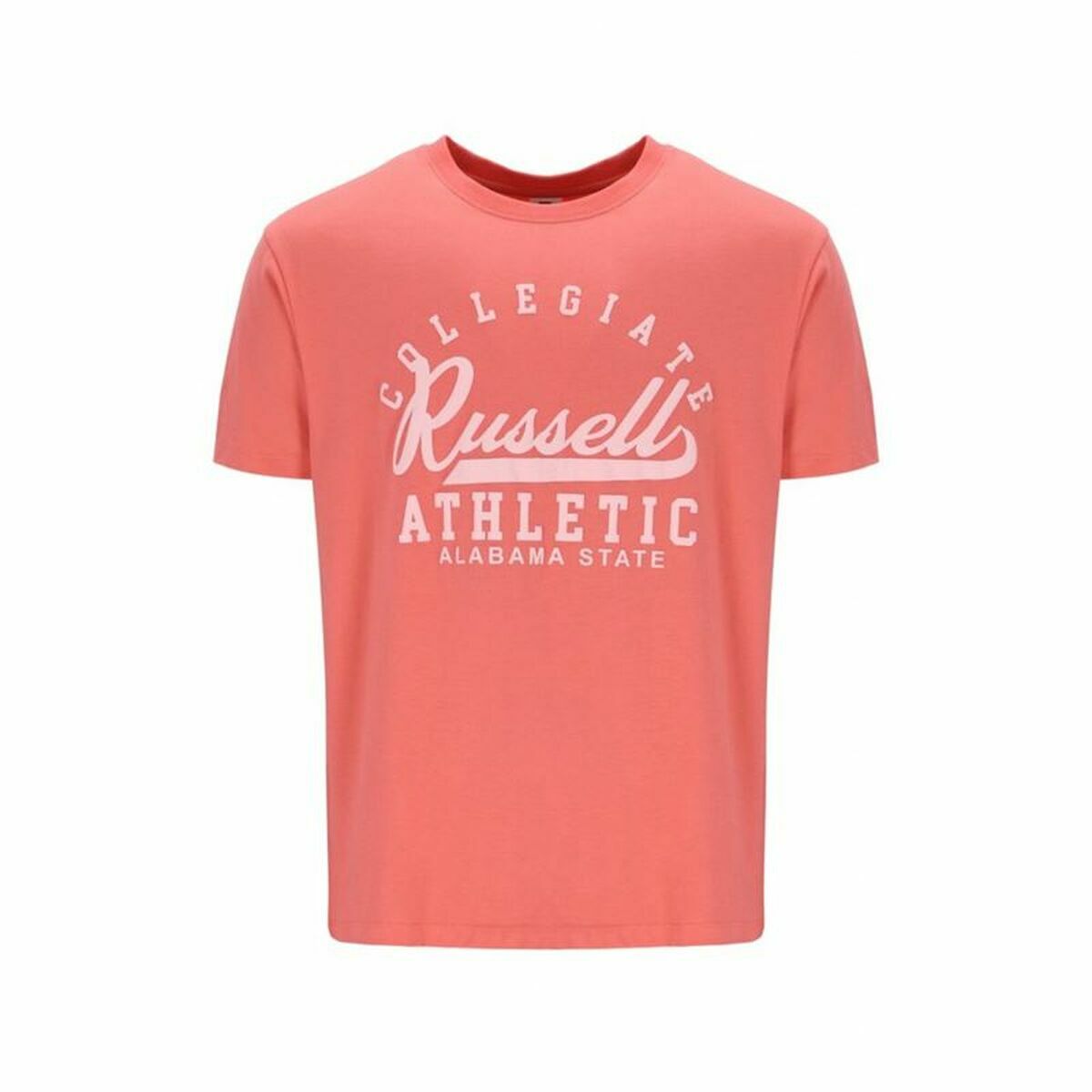 T-shirt med kortärm Russell Athletic Amt A30211 Korall Män - 4