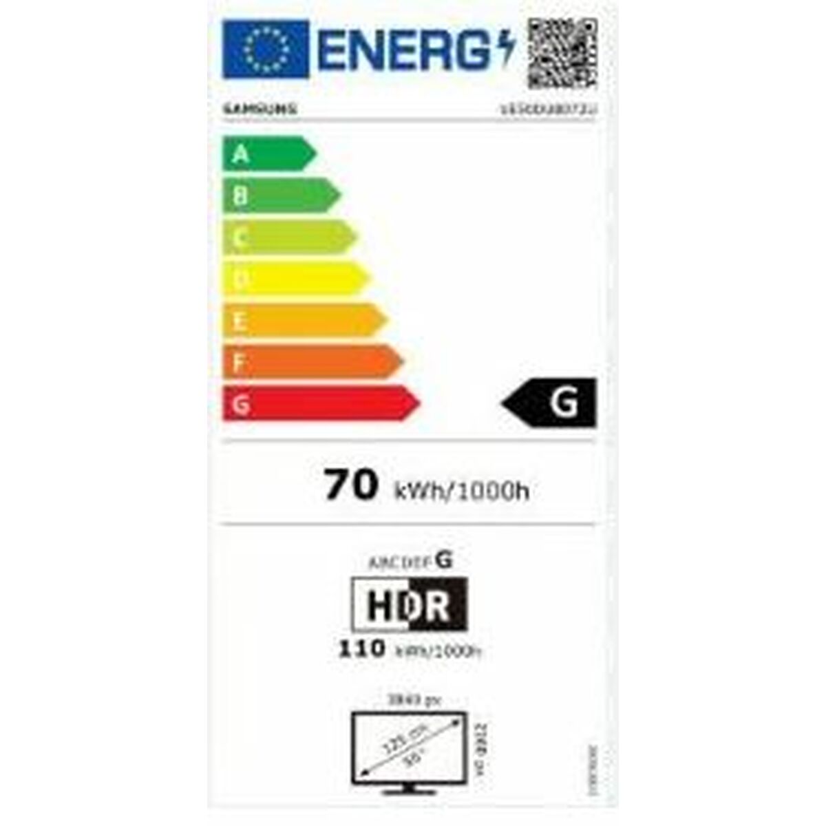 Smart TV Samsung UE50DU8072U 4K Ultra HD 50" LED HDR AMD FreeSync - 3