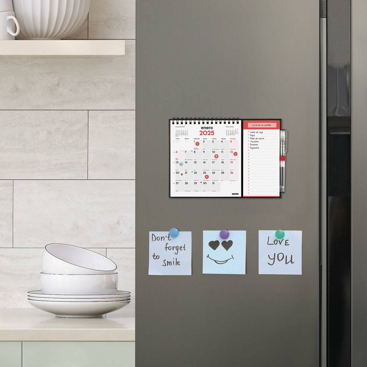 Väggkalender Finocam Papper 2025 14 x 15 cm - 2