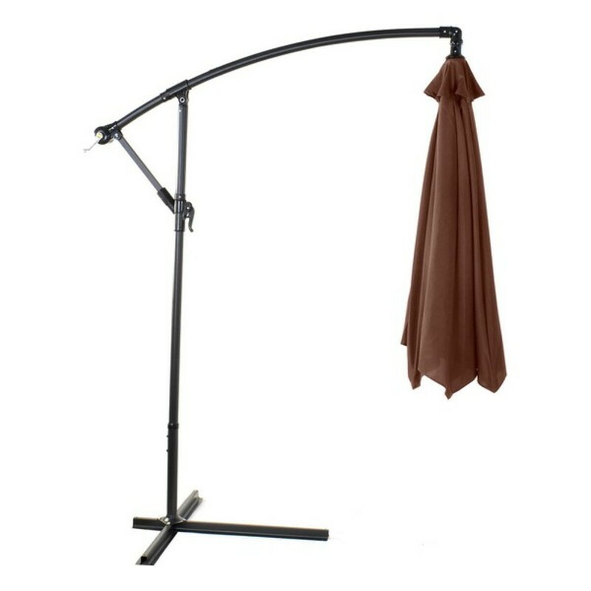 parasoll DKD Home Decor MB-166676 Brun Multicolour Stål Metall/Plast 300 x 300 x 250 cm - 3