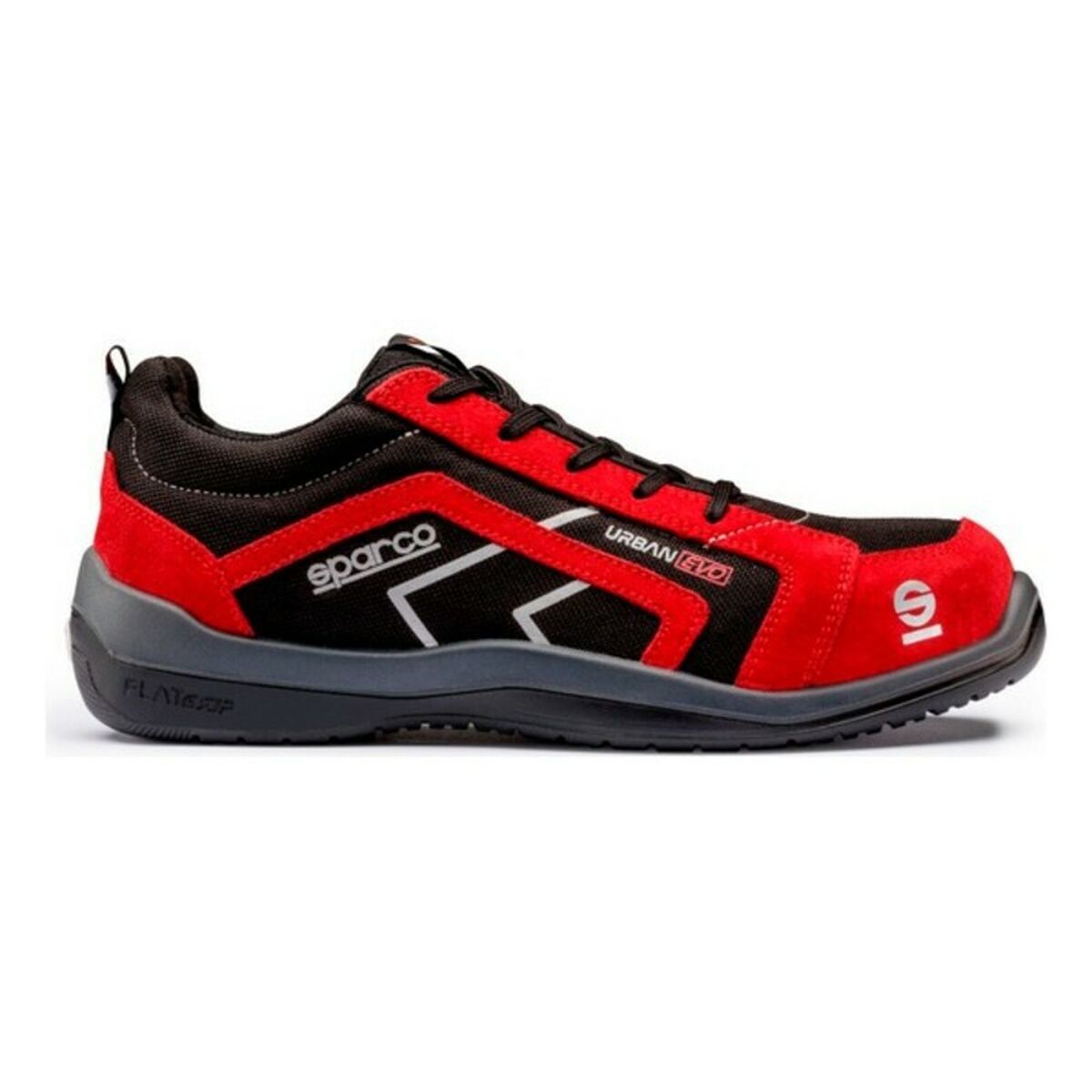 Skyddssko Sparco Urban EVO 07518 Svart/Röd