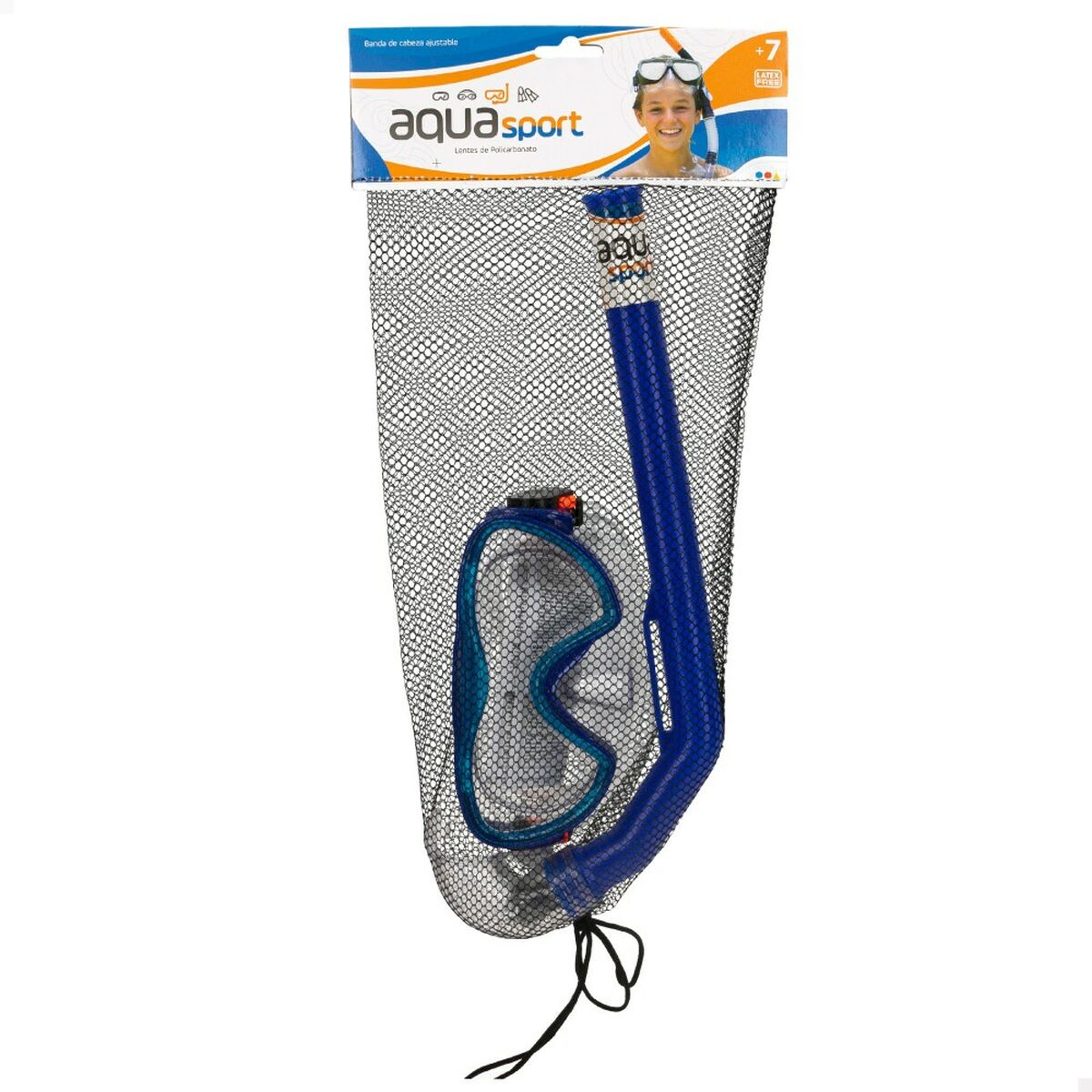 Snorkel och cyklop AquaSport Barn - 3