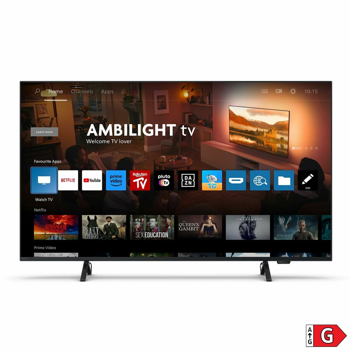Smart TV Philips 55PUS8319/12 4K Ultra HD 55" LED HDR HDR10 Svart 139,7 cm - 2