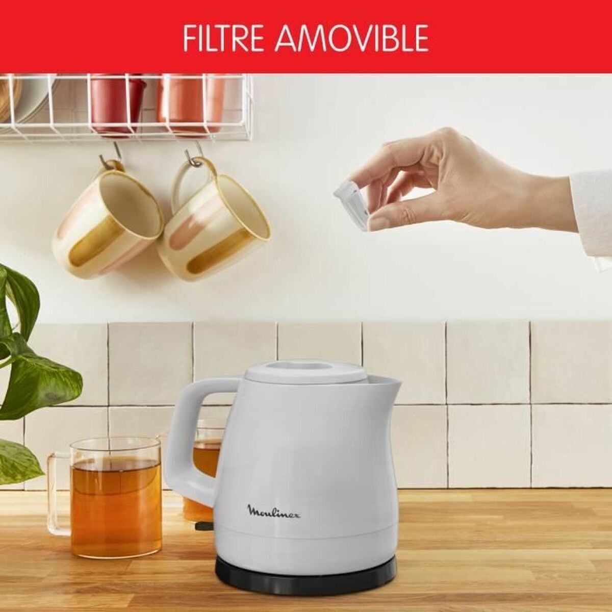 Vattenkokare Moulinex 2400 W 800 ml - 4