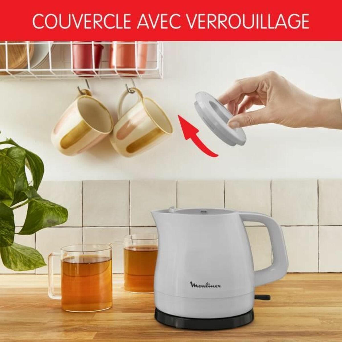 Vattenkokare Moulinex 2400 W 800 ml - 3