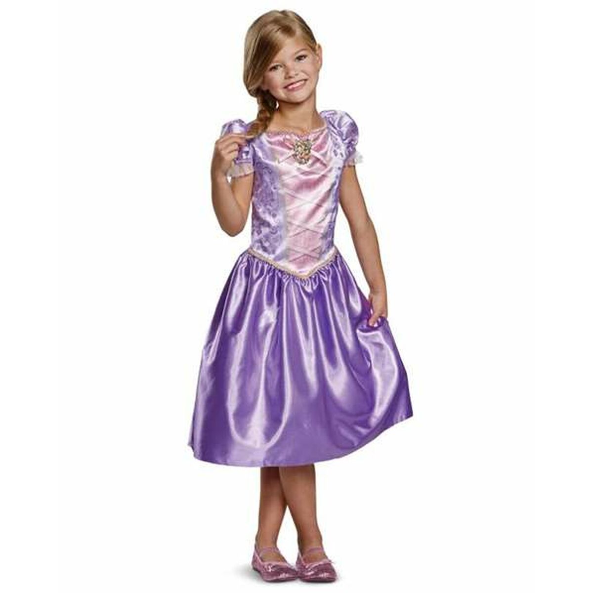 Maskeraddräkt för barn Disney Princess Rapunzel - 2