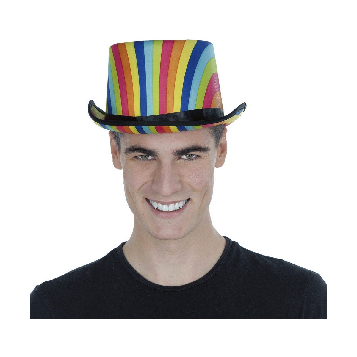 Hög hatt My Other Me Rainbow Multicolour S - 6