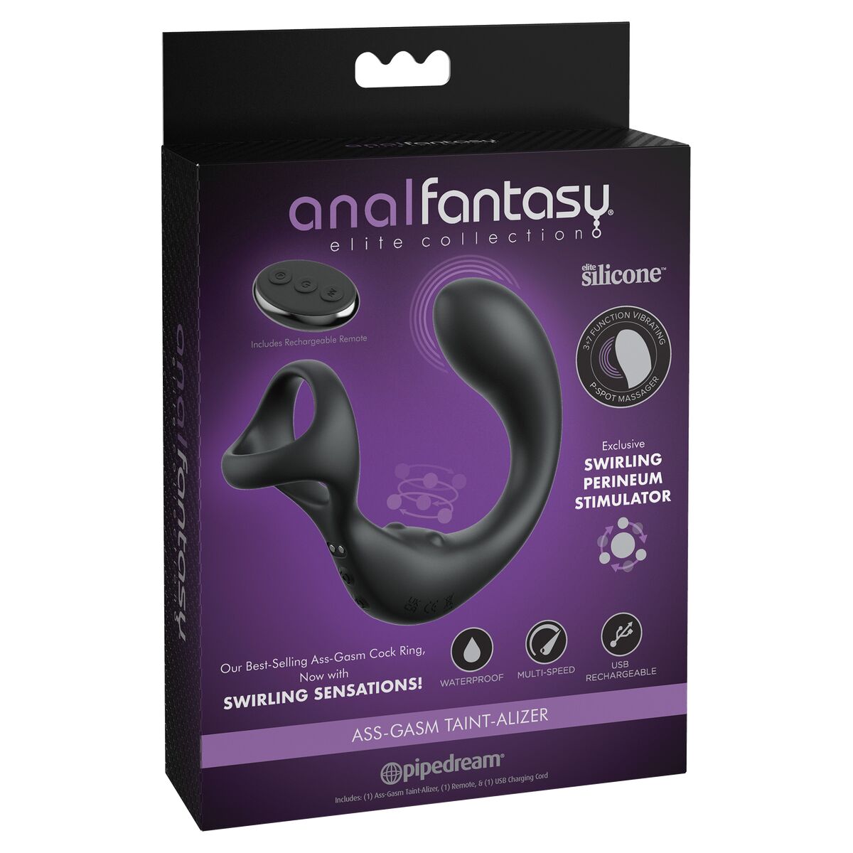 Anal vibrator Pipedream Anal Fantasy Elite Svart - 5