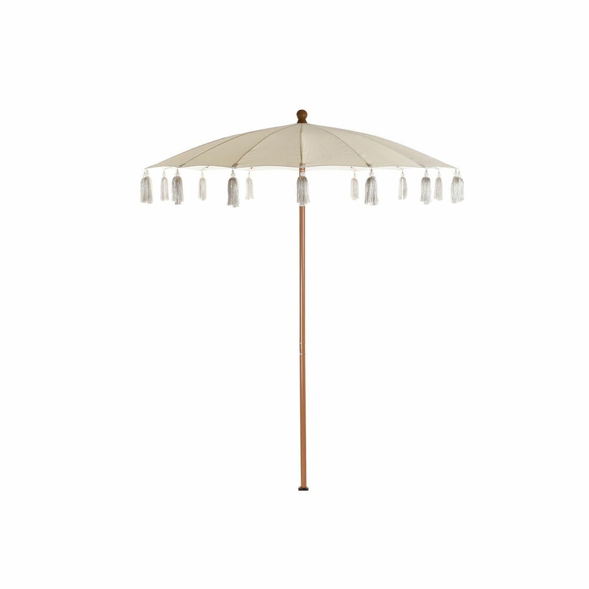 Naperny? DKD Home Decor Beige Naturell Metall 170 x 170 x 230 cm