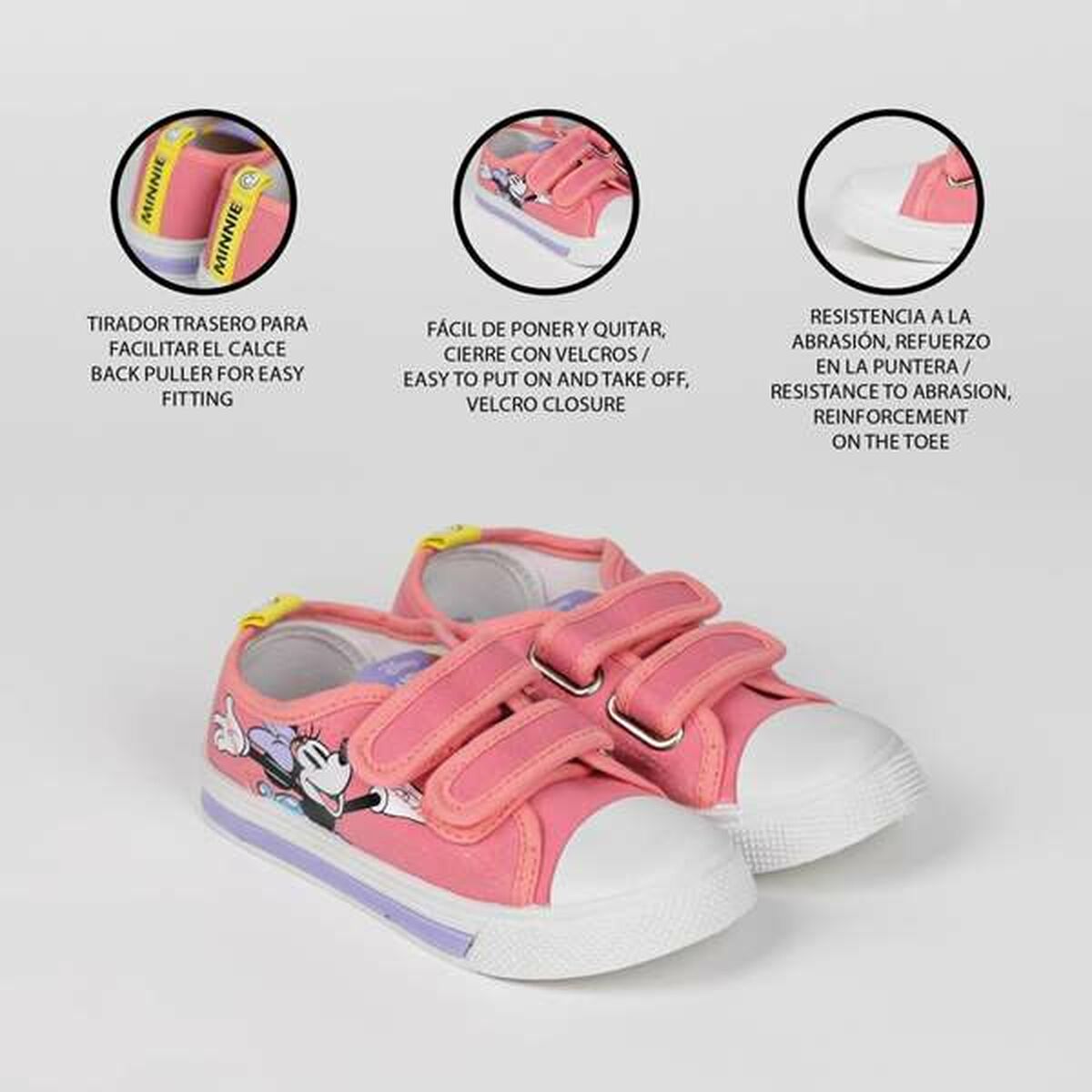 Sportskor Casual Barn Minnie Mouse 25 - 3