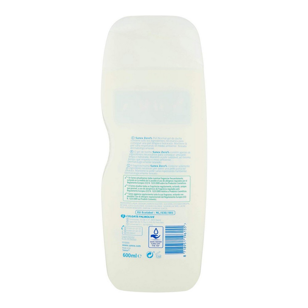 Duschtvål Sanex Zero (600 ml) - 3