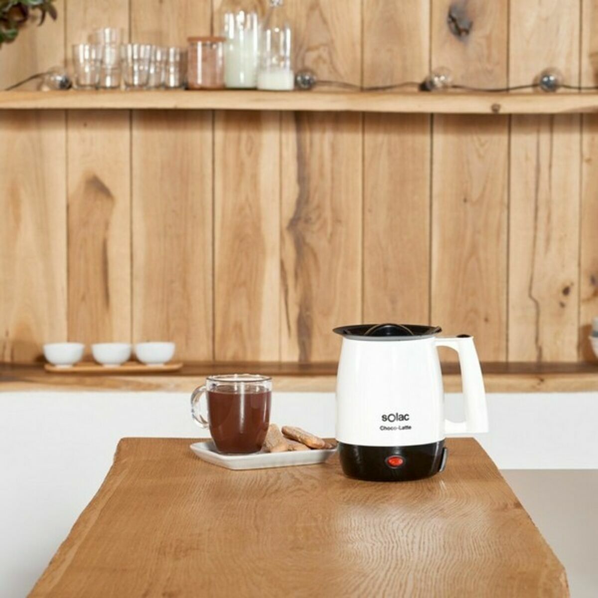 Vattenkokare Solac MH9100 Choco-Latte 1 L 250W Vit (1 L) (1) - 6