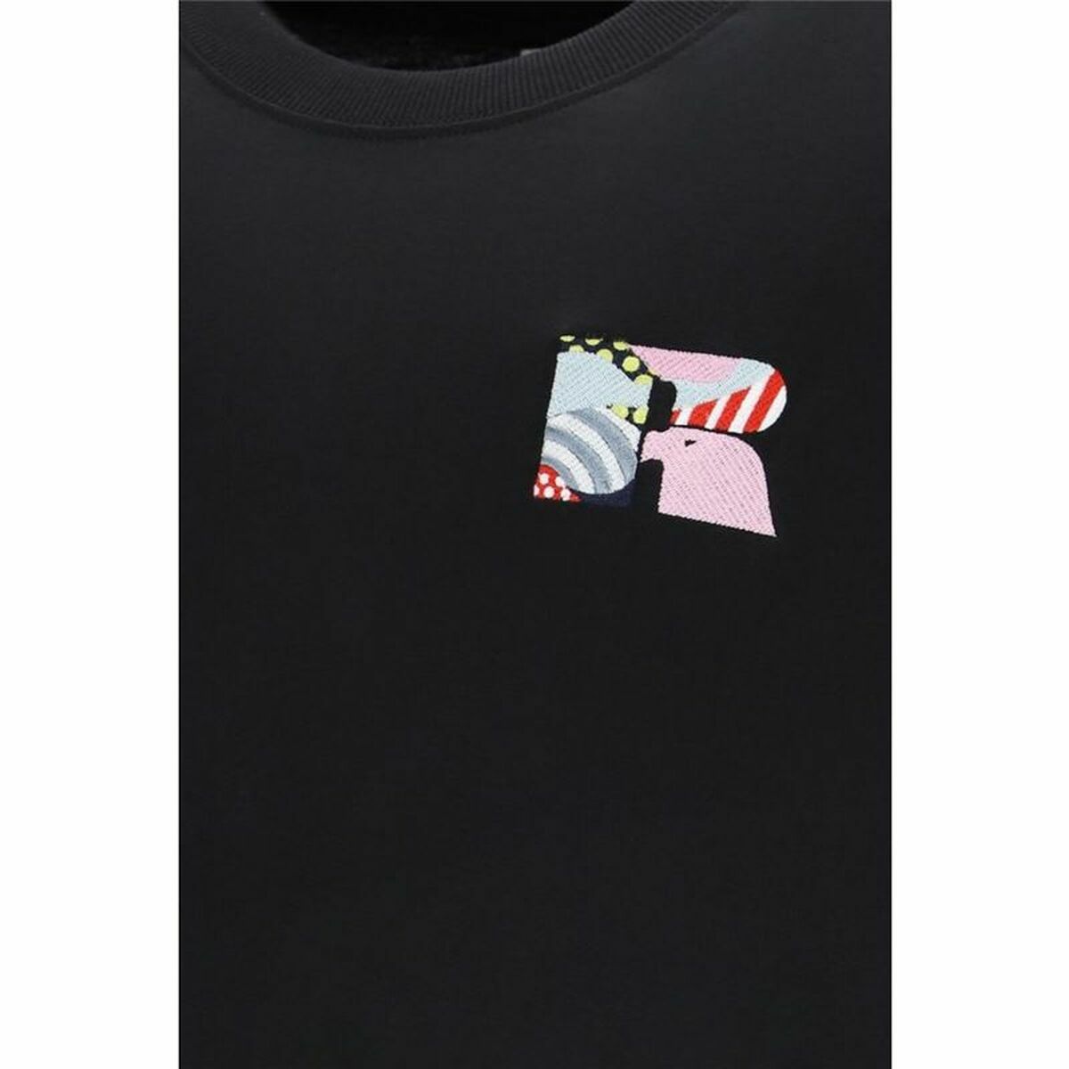 T-shirt med kortärm Russell Athletic Emt E36221 Svart Män - 7