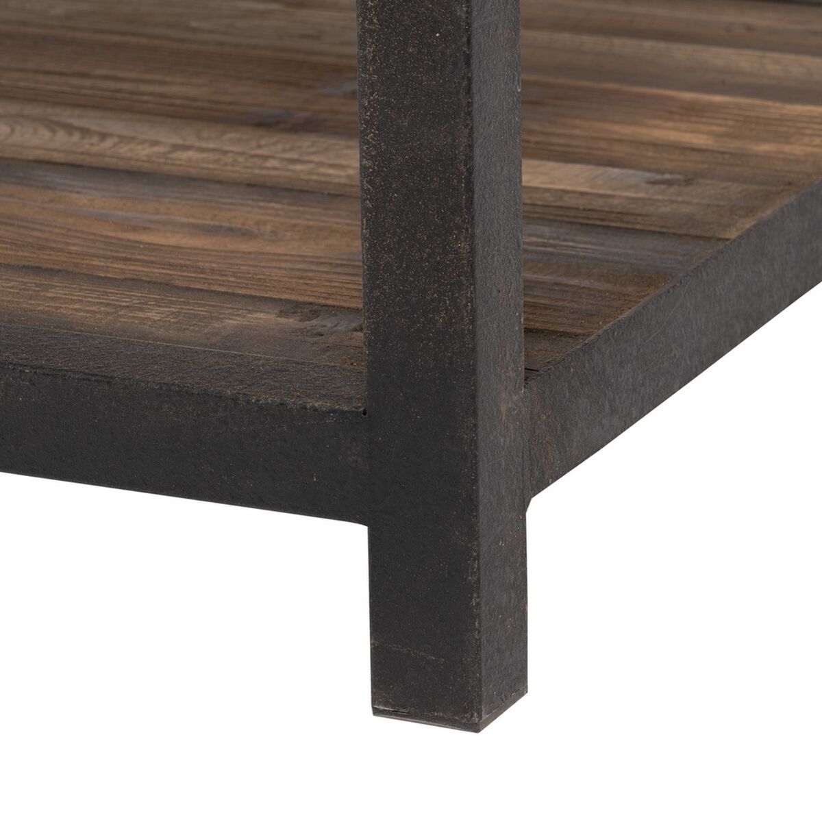 Soffbord Svart Naturell 165 x 64 x 55 cm - 2