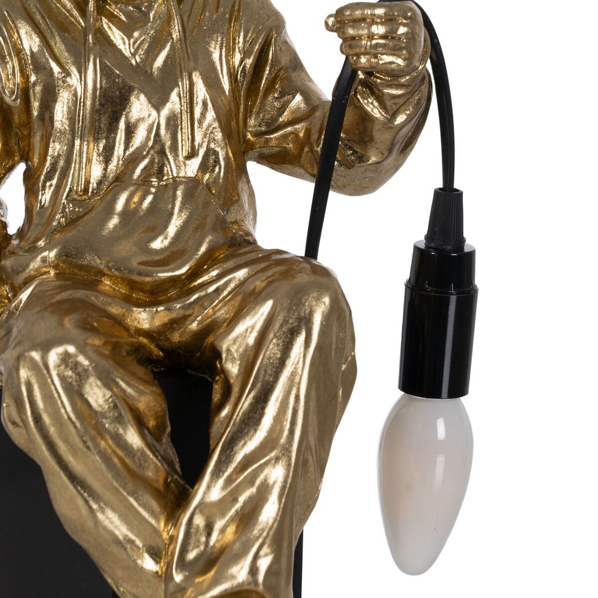 Bordslampa Svart Gyllene Harts - 3
