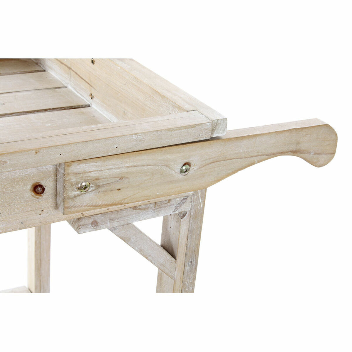 Trädgårdsvagn DKD Home Decor Ljusbrun 118 x 53 x 166 cm - 2
